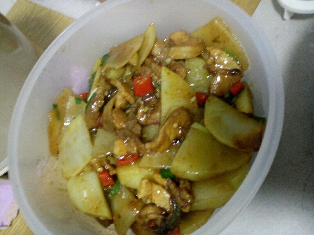 土豆片炒肉