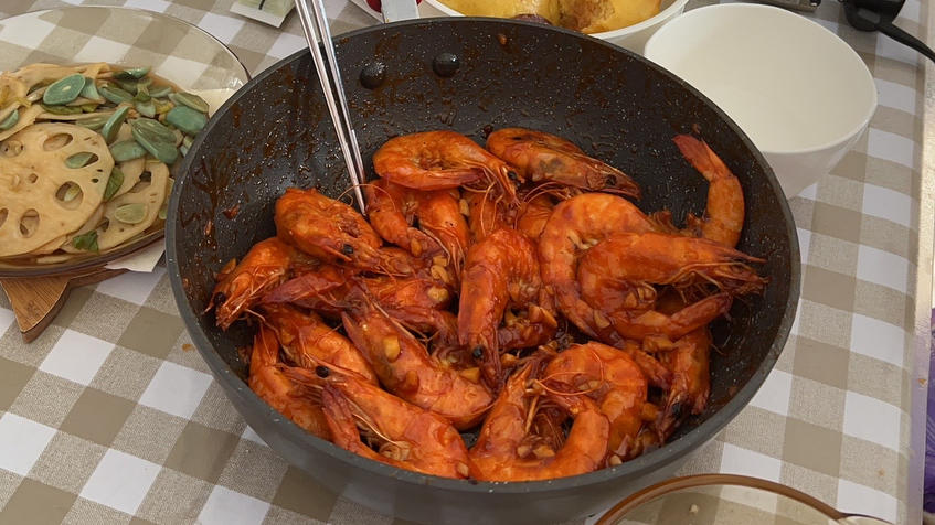 油焖大虾