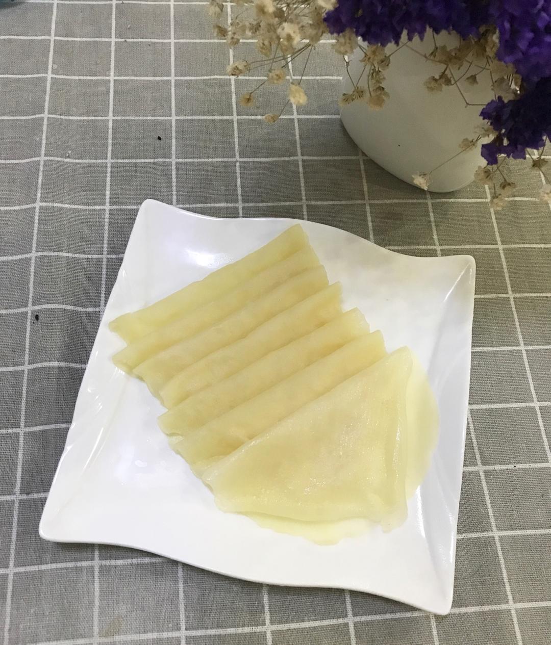 饺子皮也有春天——春饼