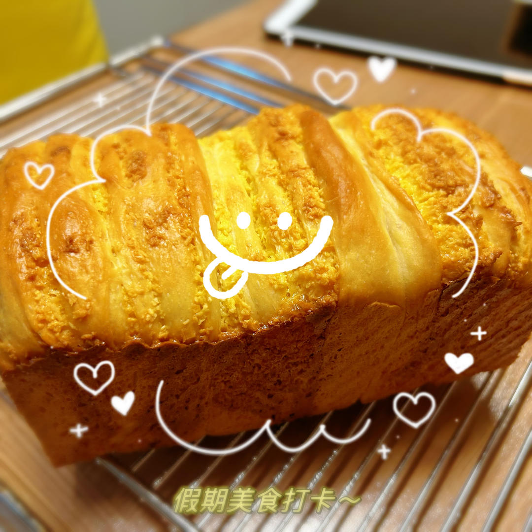 椰香满满的椰蓉土司~