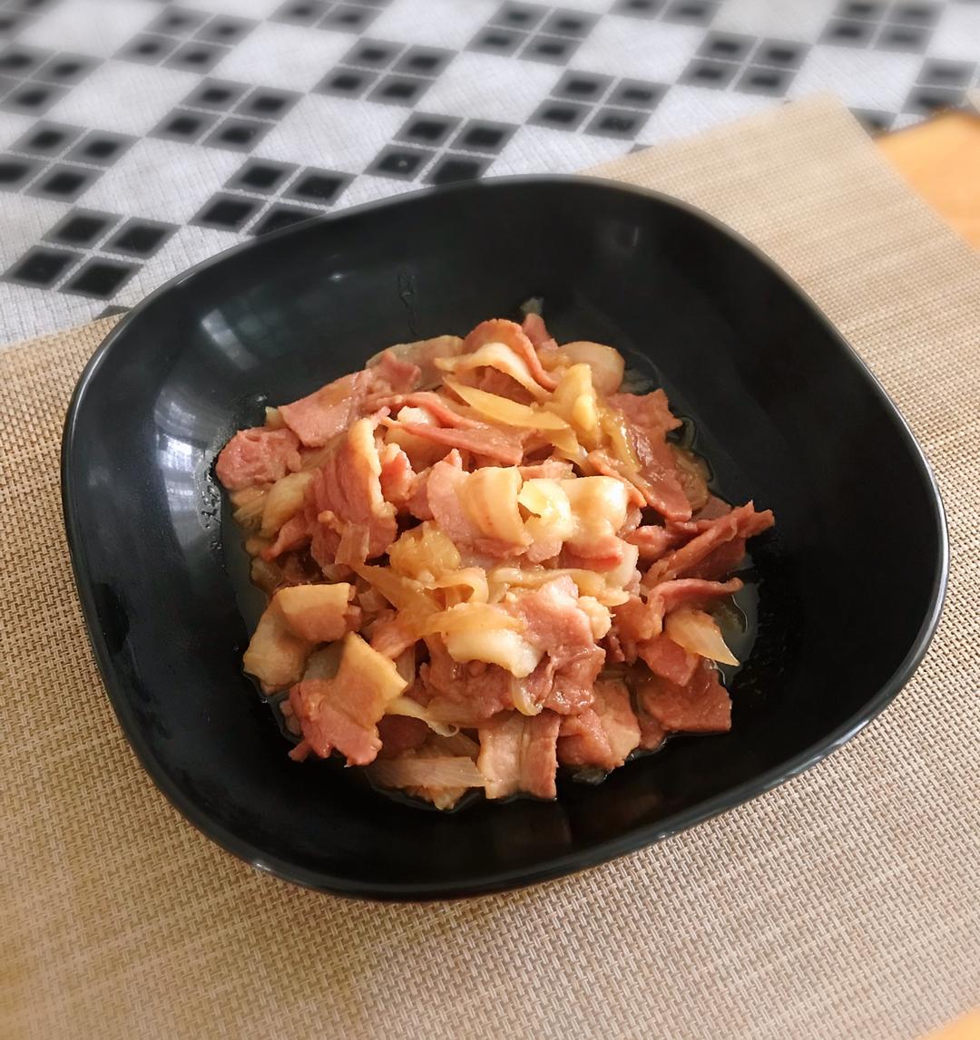 樱桃小猪次次不倦做的洋葱炒培根