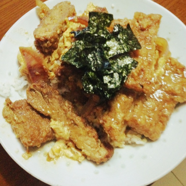 日式猪排盖饭