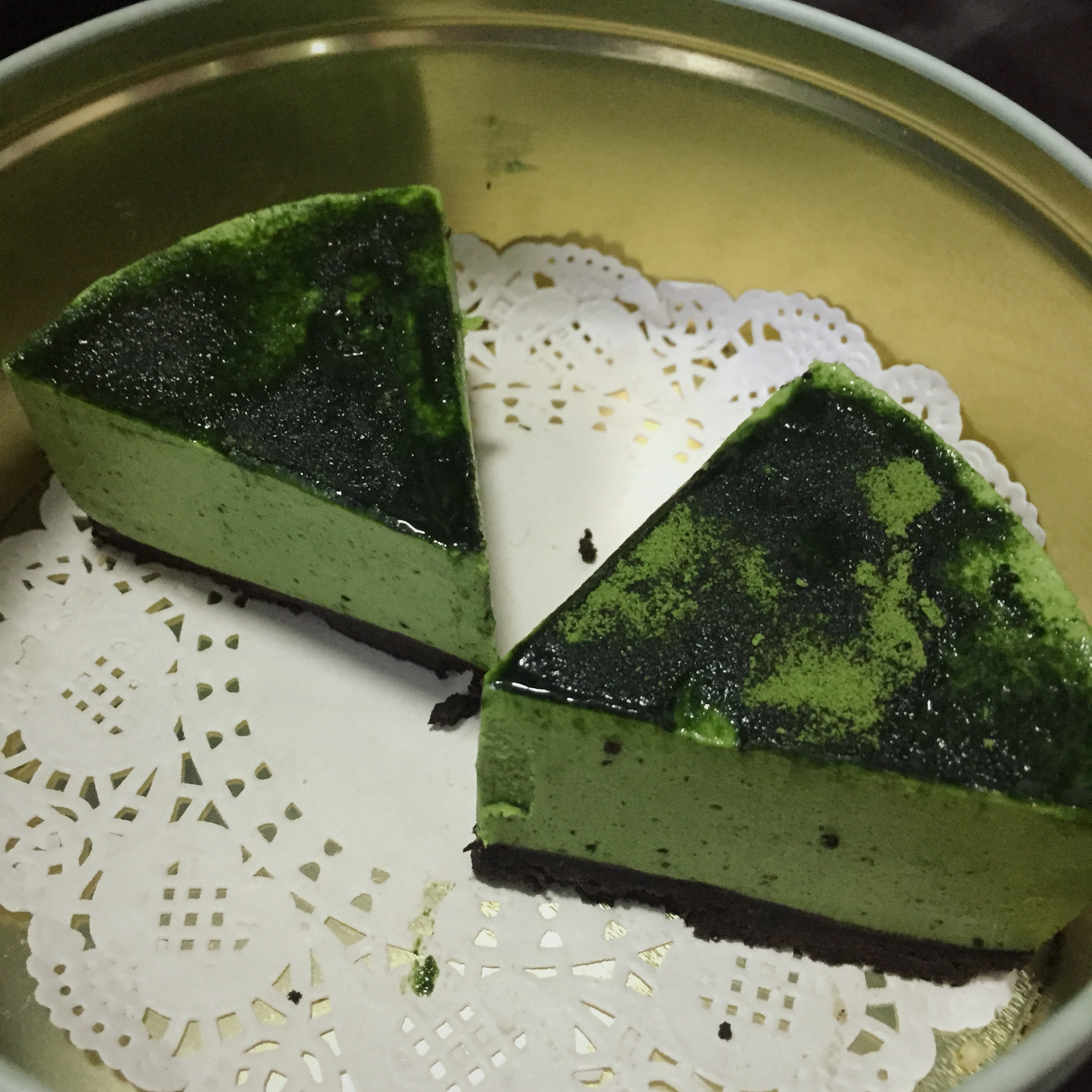 抹茶慕斯