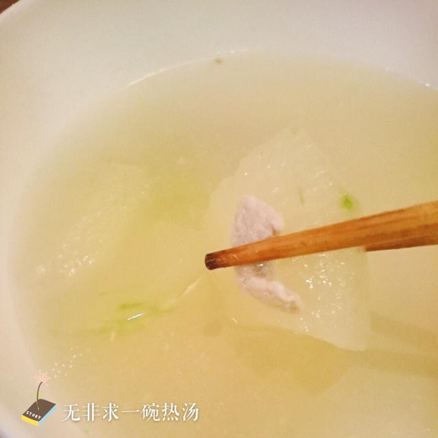 妈妈牌：肉末冬瓜汤