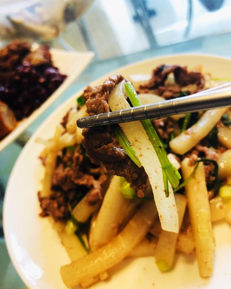 减脂萝卜牛肉丝