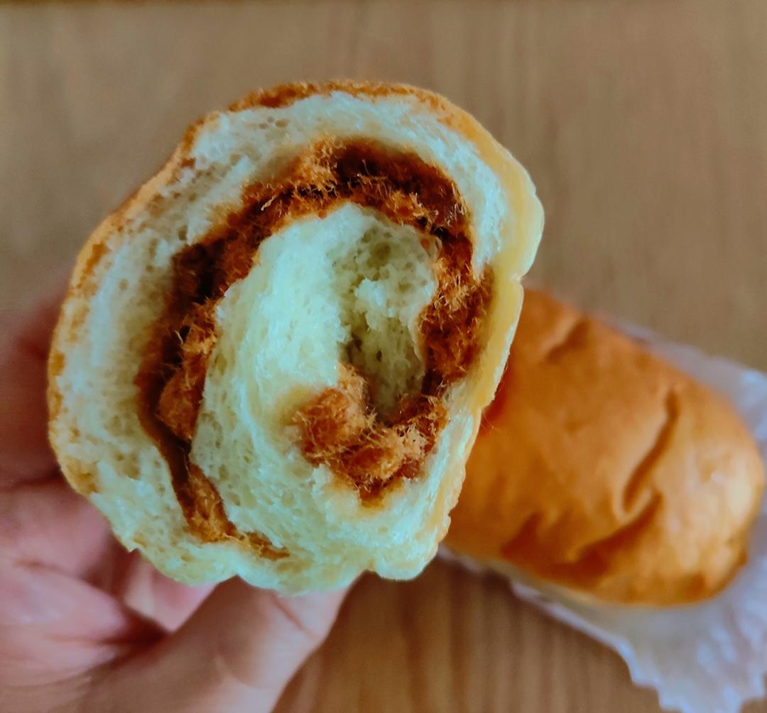 香葱肉松面包（烫种法）