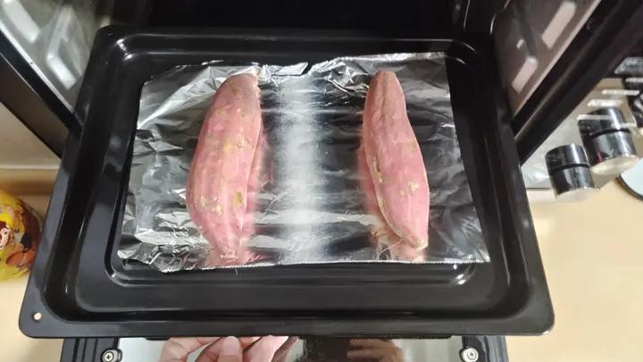 【糯唧唧的烤红薯】糖油四溢皮肉分离外糯里嫩吸溜着吃！