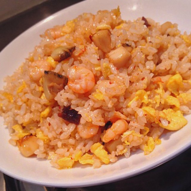 大薯条儿做的海鲜炒饭