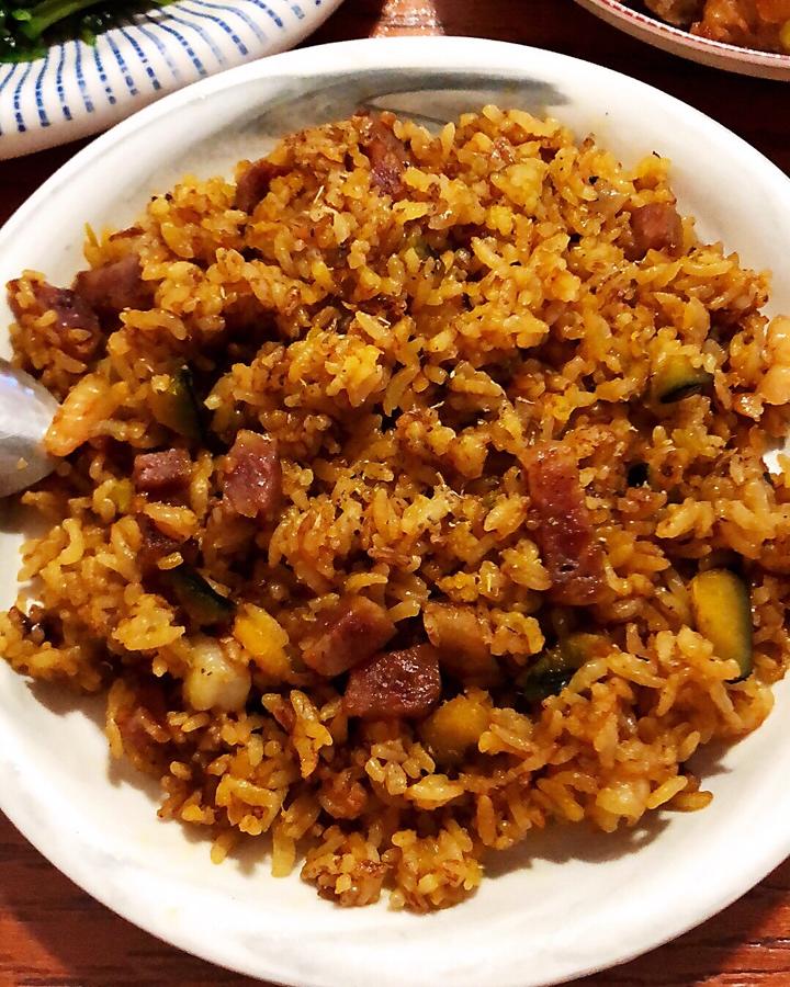 美味到不行的南瓜饭