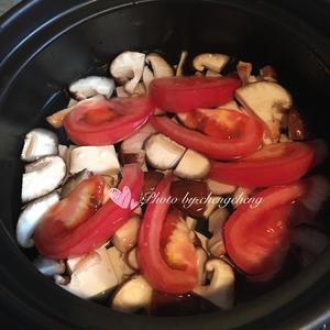 番茄香菇豆腐羹的做法 步骤3