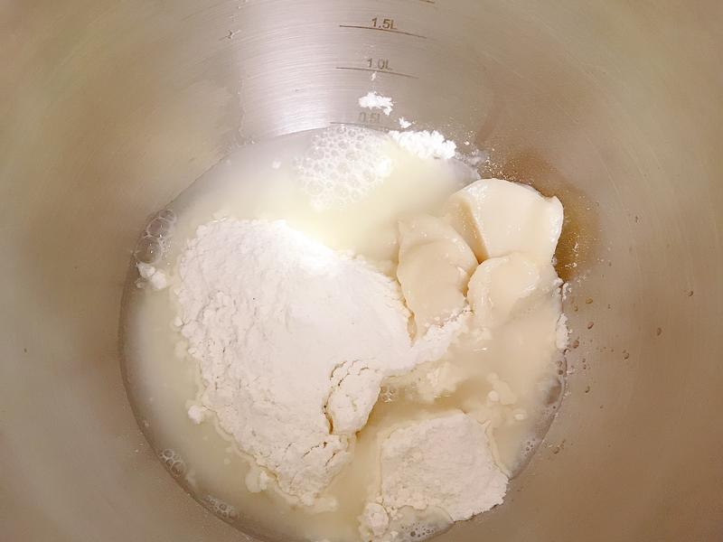 纯奶手撕吐司的做法 步骤1