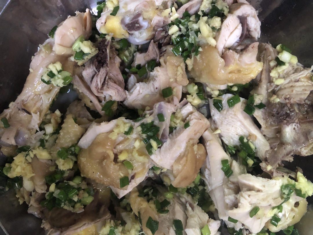姜葱 - 白切鸡的灵魂蘸料，拌面拌饭一绝！