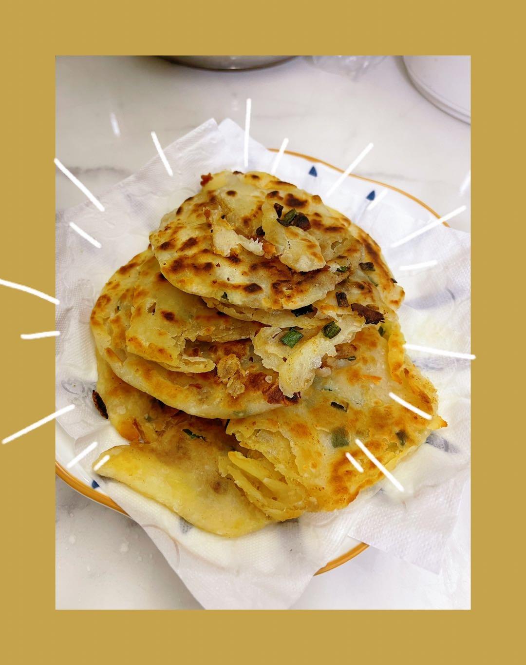 葱油饼家庭版（外酥里嫩）