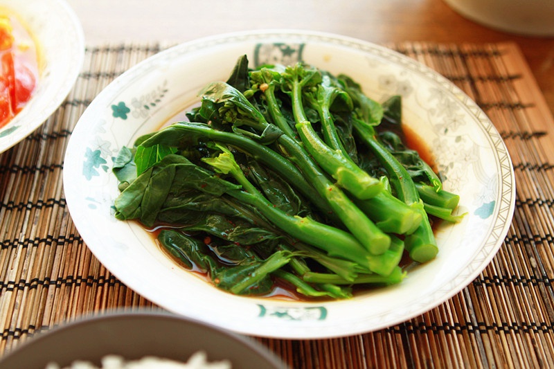 白灼芥兰