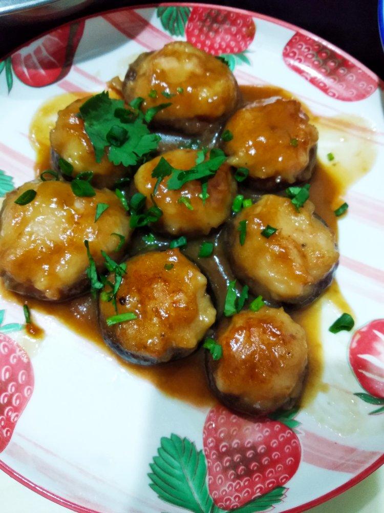 香菇酿虾滑 超级简单零失败 快手菜