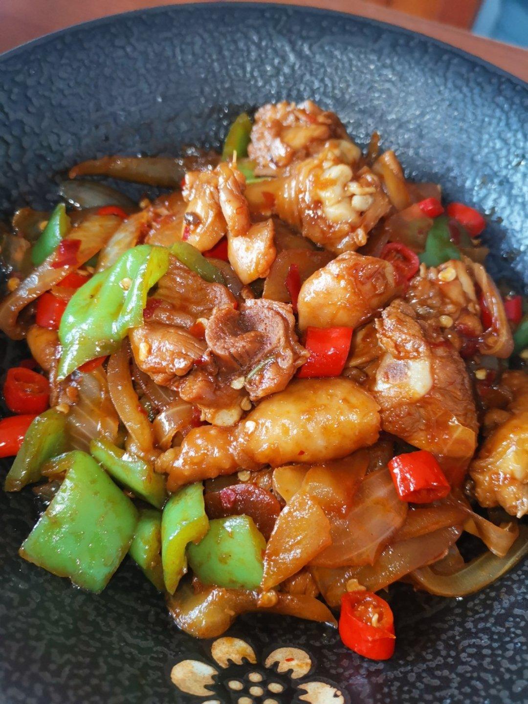 香辣爆炒鸡，超爽超过瘾
