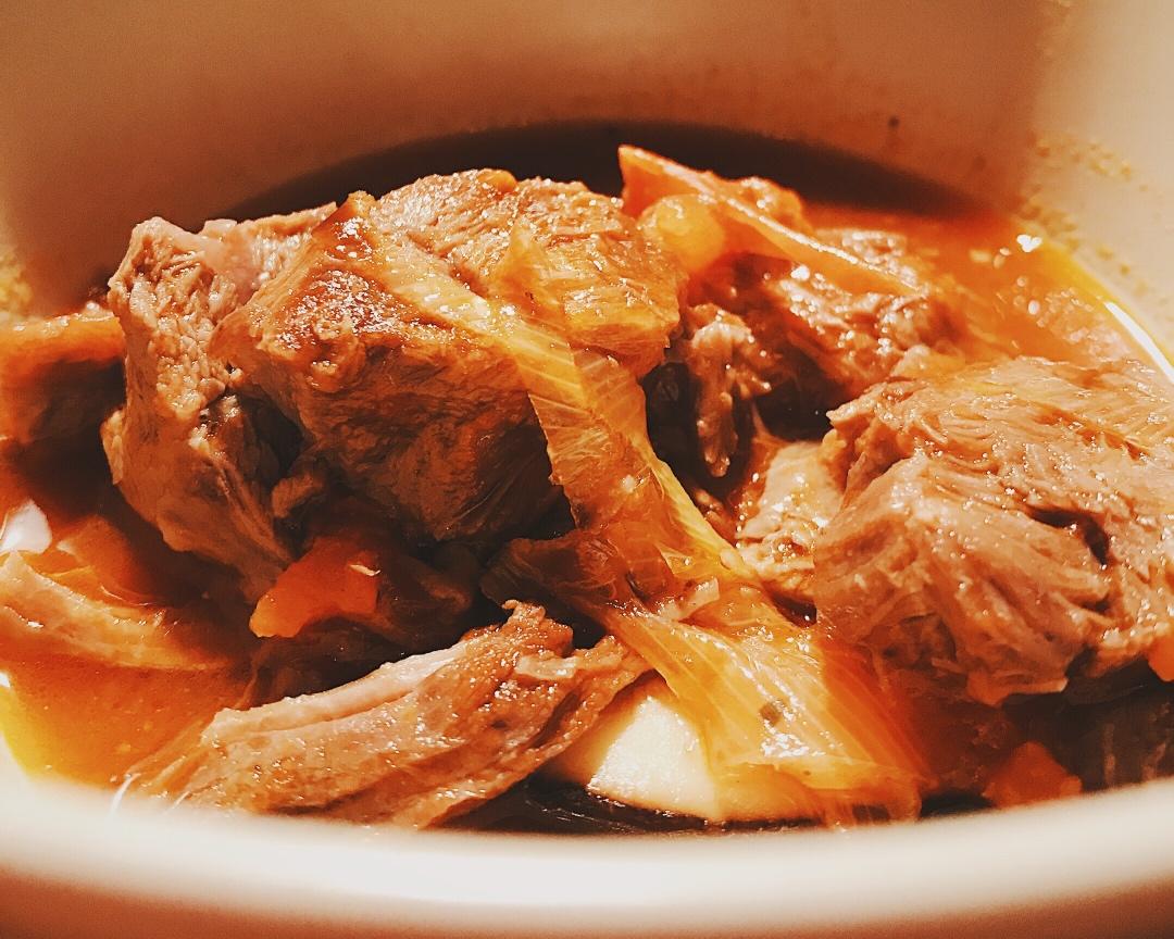 番茄炖牛肉