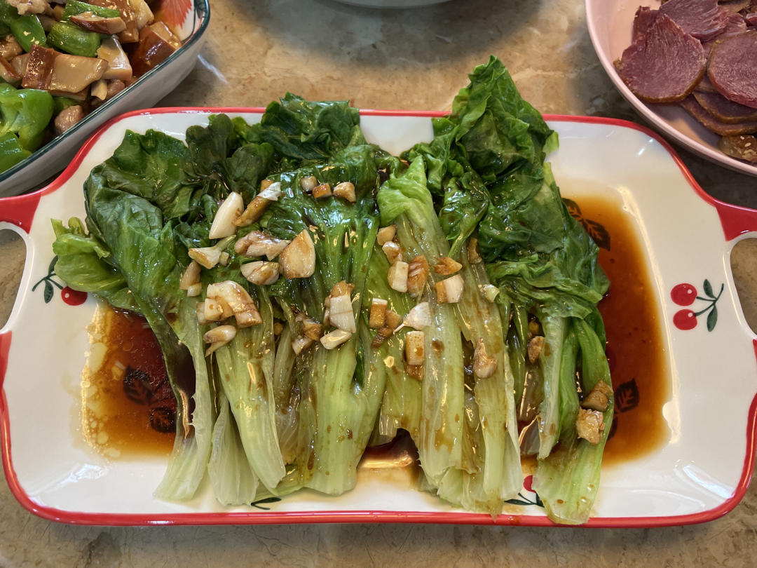 5分钟上桌的蚝油生菜