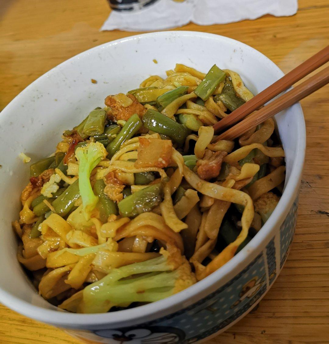 豆角焖面