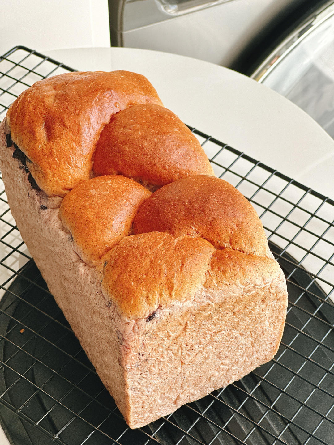 养生紫米吐司（中种法）