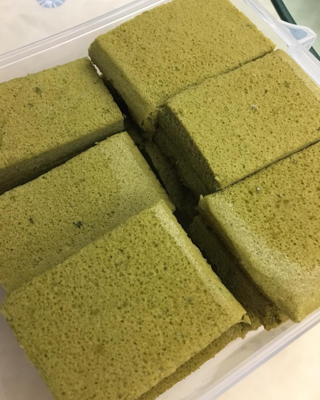 抹茶蜜豆蛋糕卷