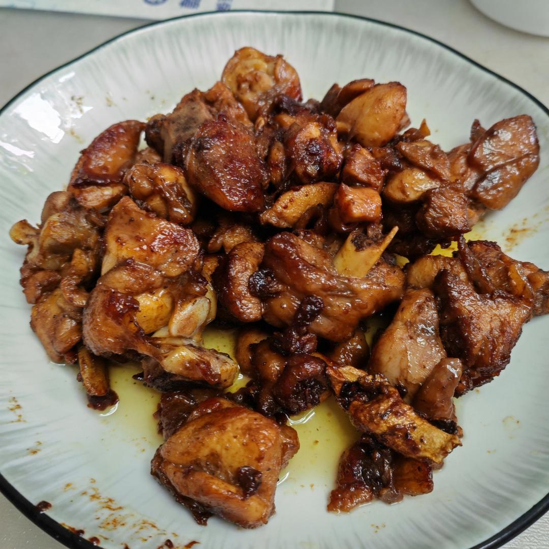 葱油焖鸡