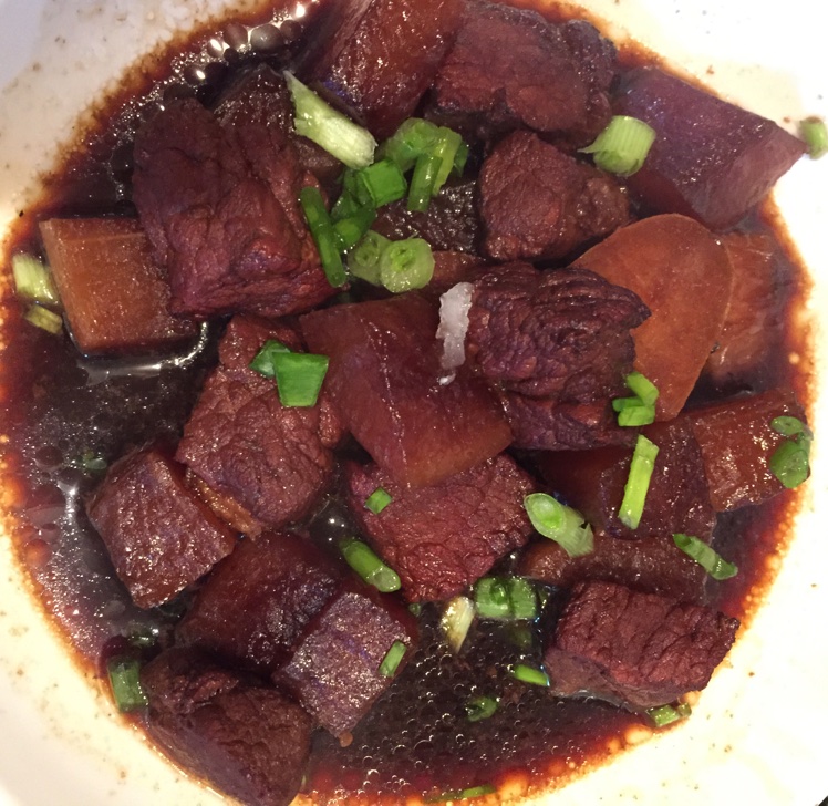 白萝卜炖肉