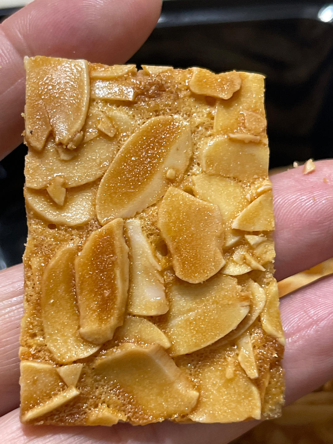 杏仁薄脆，超级香脆！做法简单拌匀就行