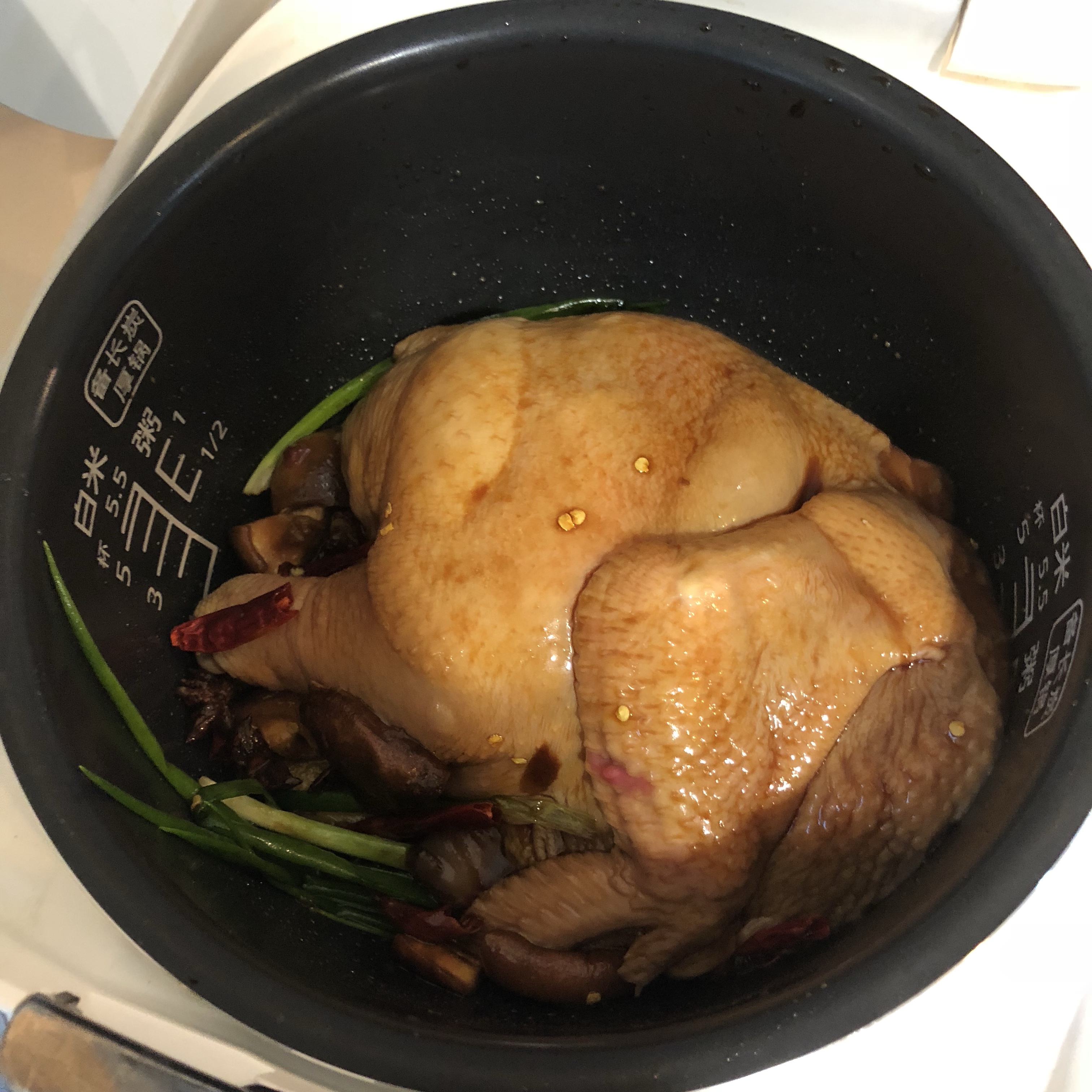 简易电饭煲豉油鸡的做法