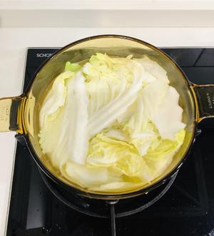 面筋白菜豆腐汤的做法 步骤3