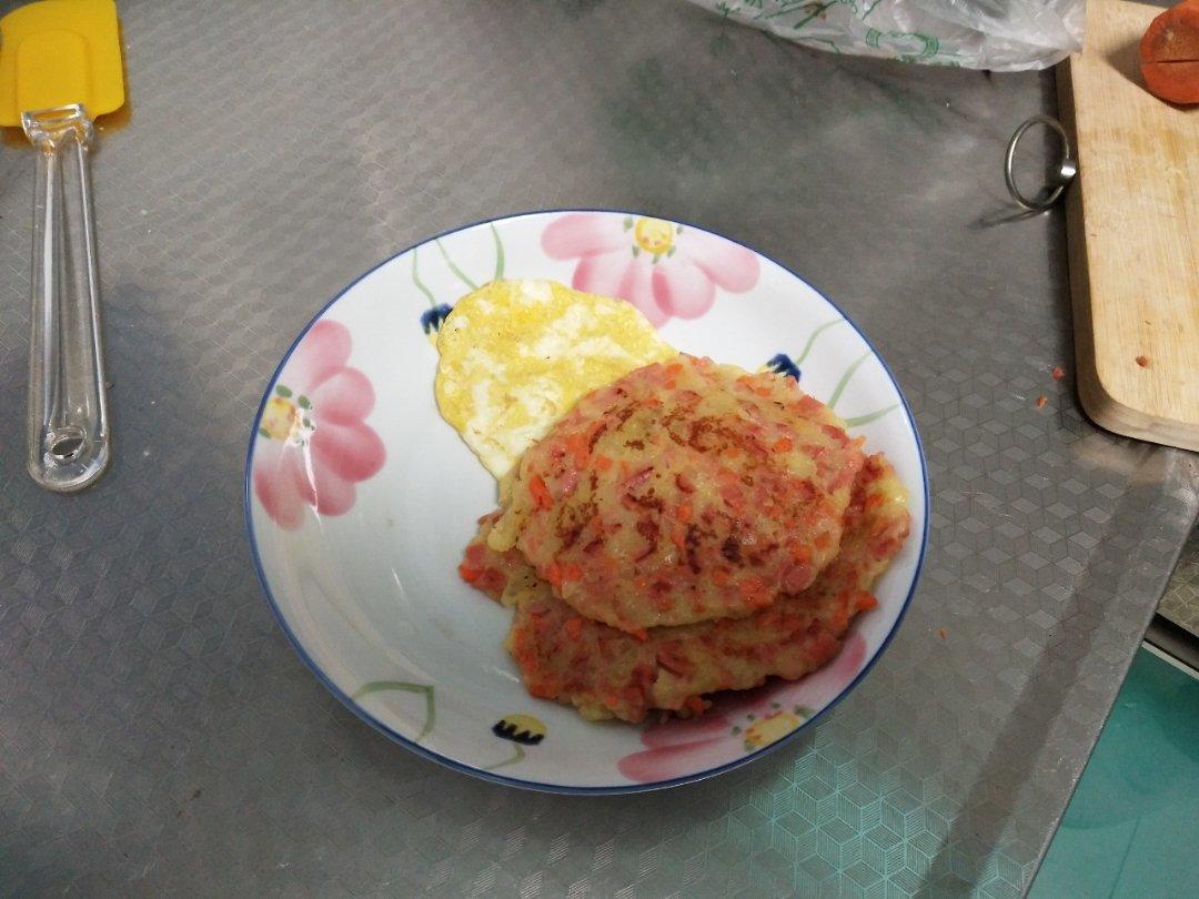 土豆火腿早餐饼