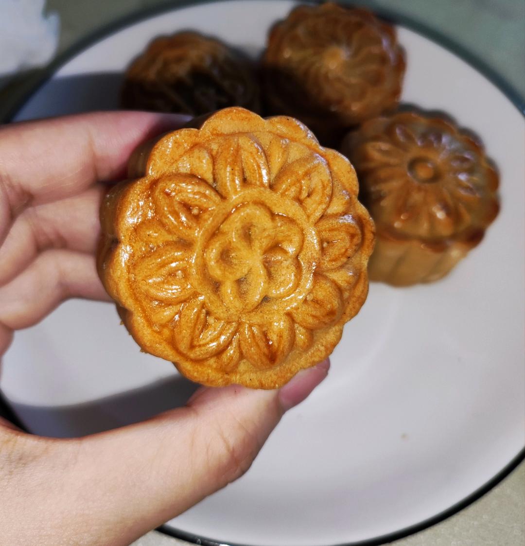 甜品店超快回油的广式月饼皮