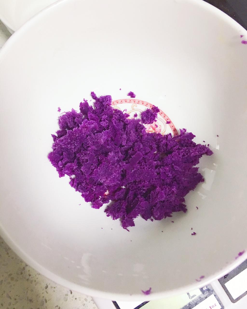 紫薯溶豆