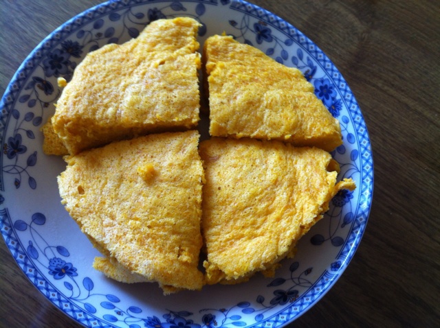 南瓜蒸蛋糕