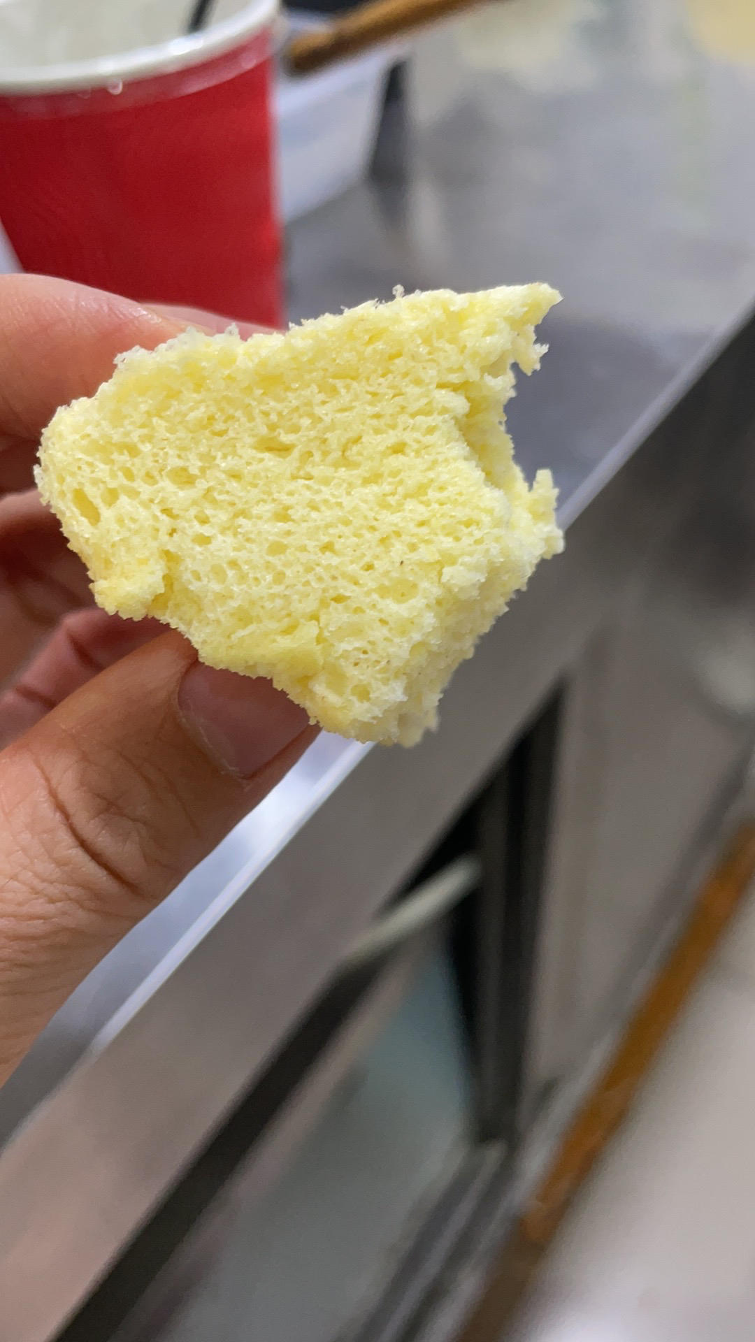 简单绵密的隔水蒸蛋糕