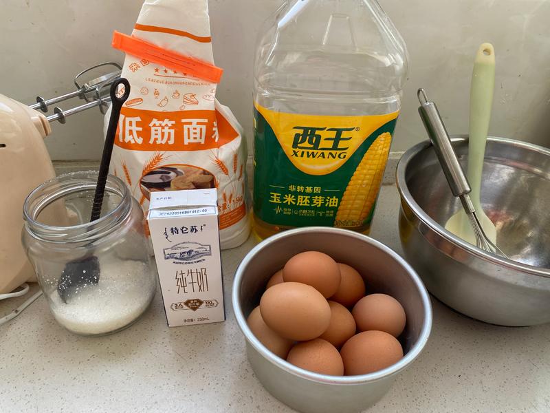 纯奶手撕吐司的做法 步骤1