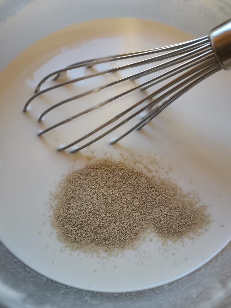 纯奶手撕吐司的做法 步骤1