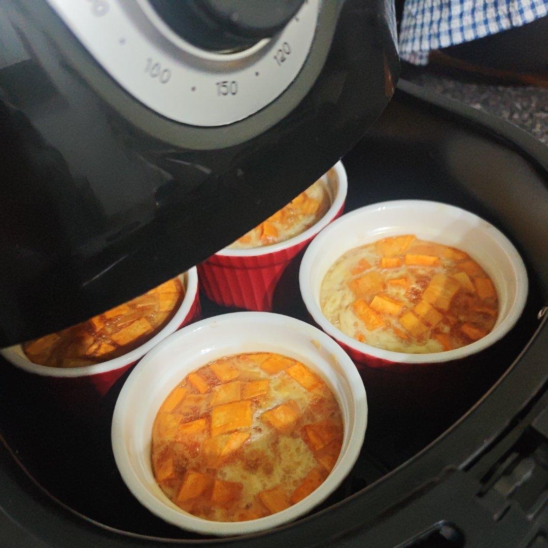 无油无水‼️减肥也能吃的甜品✅低脂蛋奶烤南瓜🎃巨简单