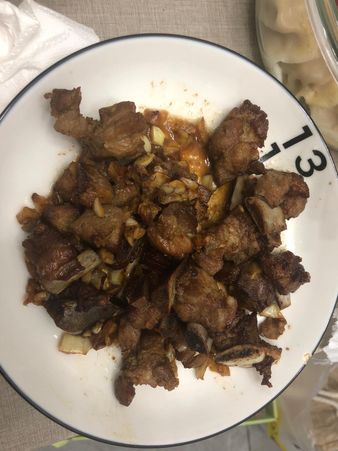 蒜香排骨（空气炸锅版）