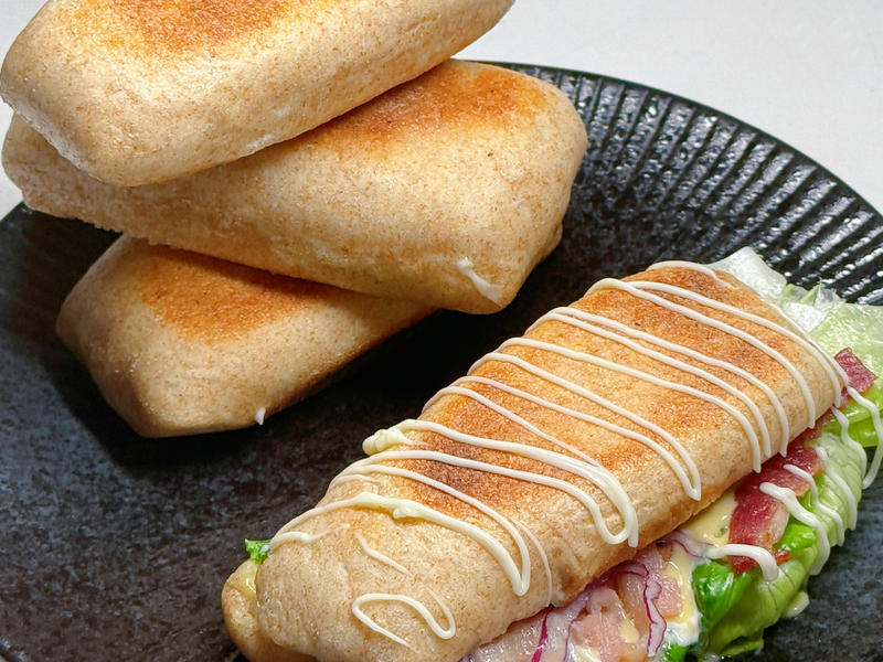 纯奶手撕吐司的做法 步骤1