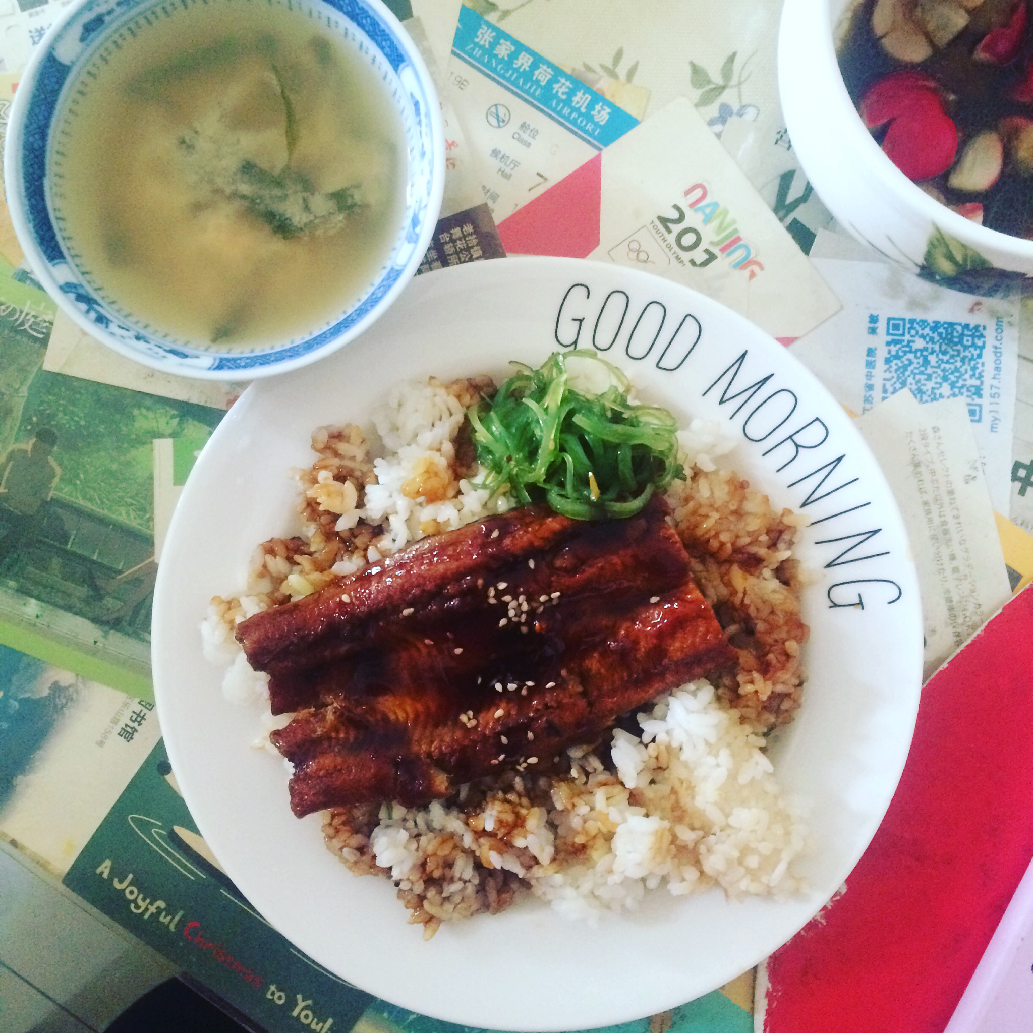 蒲烧鳗鱼饭