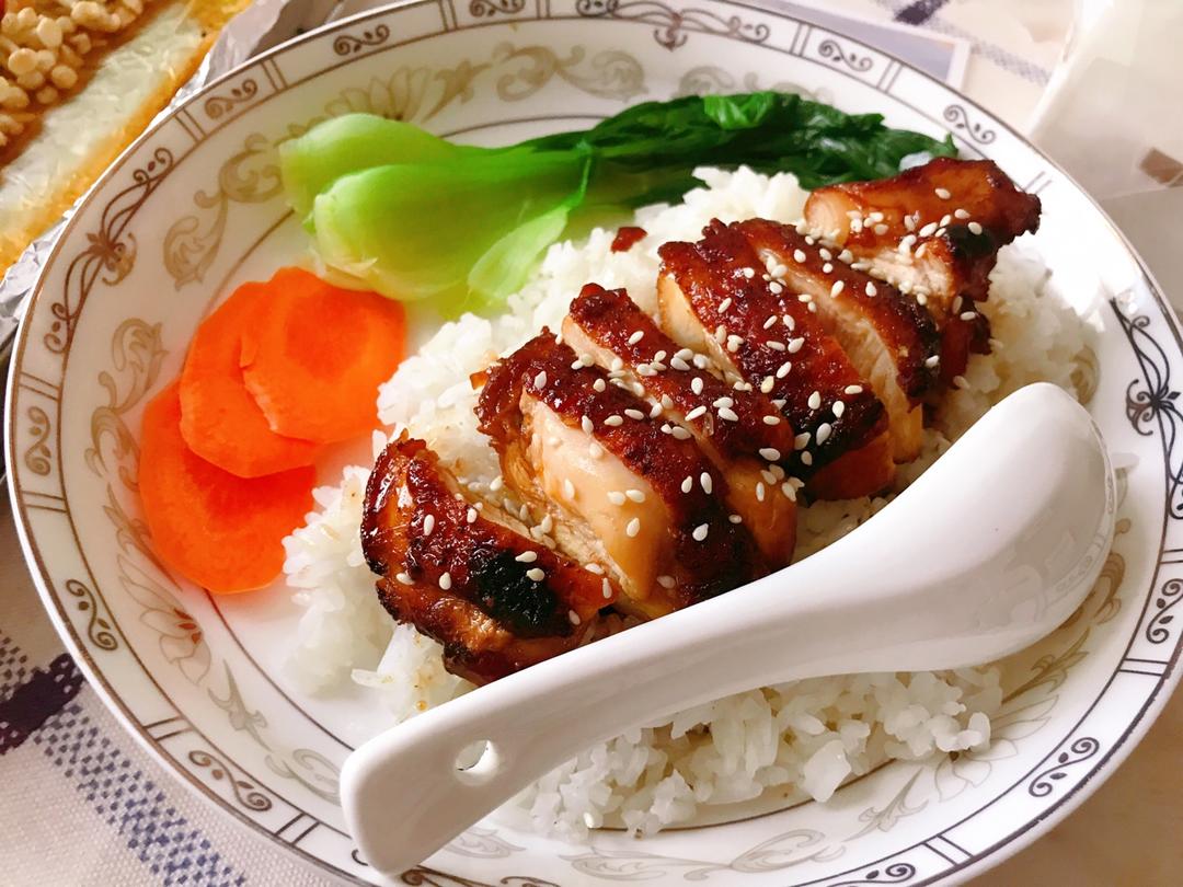 照烧鸡腿饭