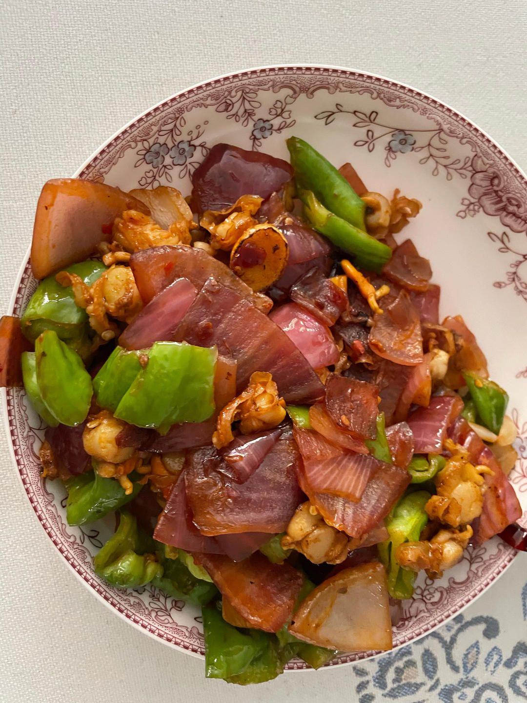 家常小炒扇贝肉