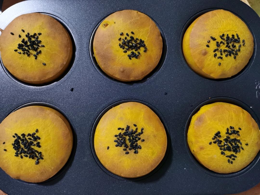 豆沙馅南瓜粑粑糕‼️有馅更好吃‼️超简单