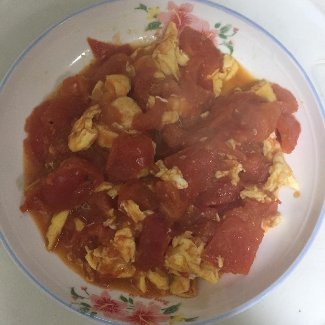西红柿炒鸡蛋