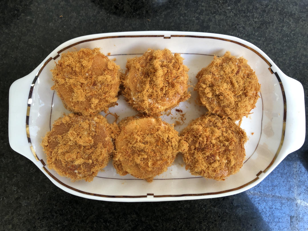 【海苔肉松小贝】酥松香甜，不浪费边角料