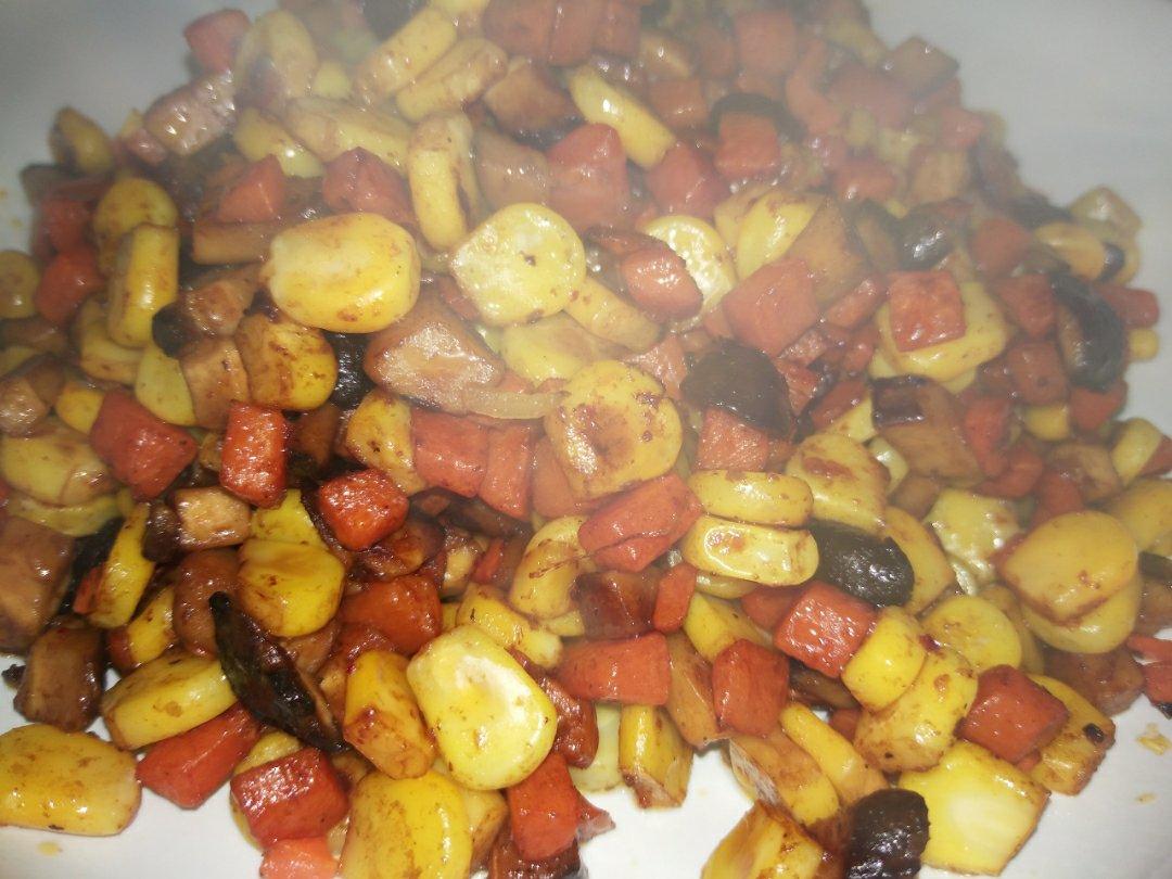 小朋友超爱的金玉满堂-豌豆炒玉米