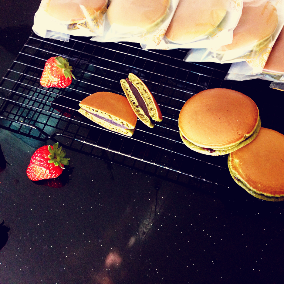 抹茶蜜豆铜锣烧