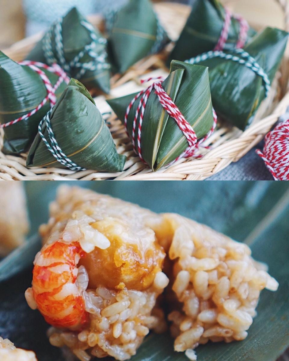 咸蛋黄龙虾粽，咸香软糯超好吃❗️