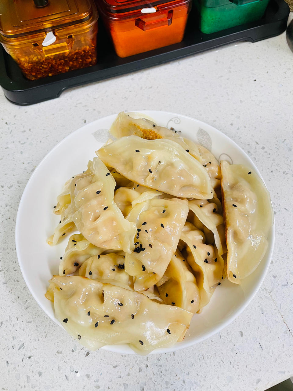 空气炸锅炸饺子